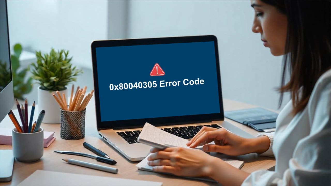 0x80040305 Error Code in Microsoft Outlook Solved