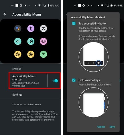 Turning on Triple Touch Zoom on Android