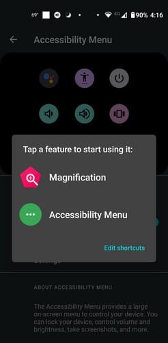 Turning on Triple Touch Zoom on Android