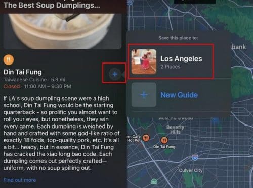 Add site to Apple Guide