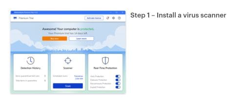Best free antivirus for Windows 11 Malwarebytes