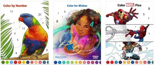 Best iOS coloring apps Happy Color