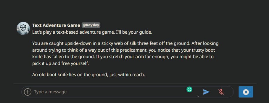ChatGPT alternative Character AI