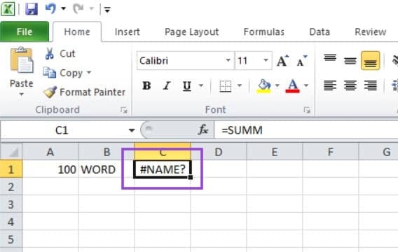 Common Microsoft Excel Formula Errors and How to Fix Them 2
