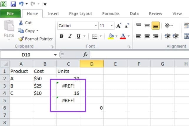 Common Microsoft Excel Formula Errors and How to Fix Them 4