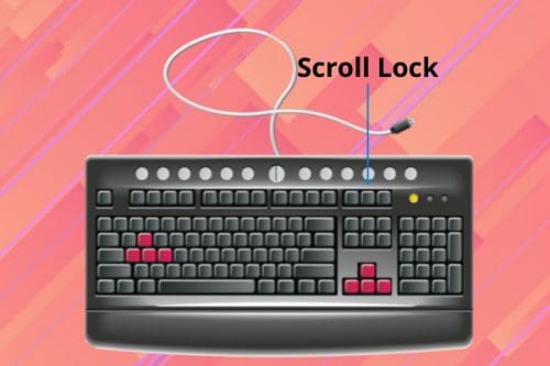 Disable scroll lock to resolve arrow keys not working in excel