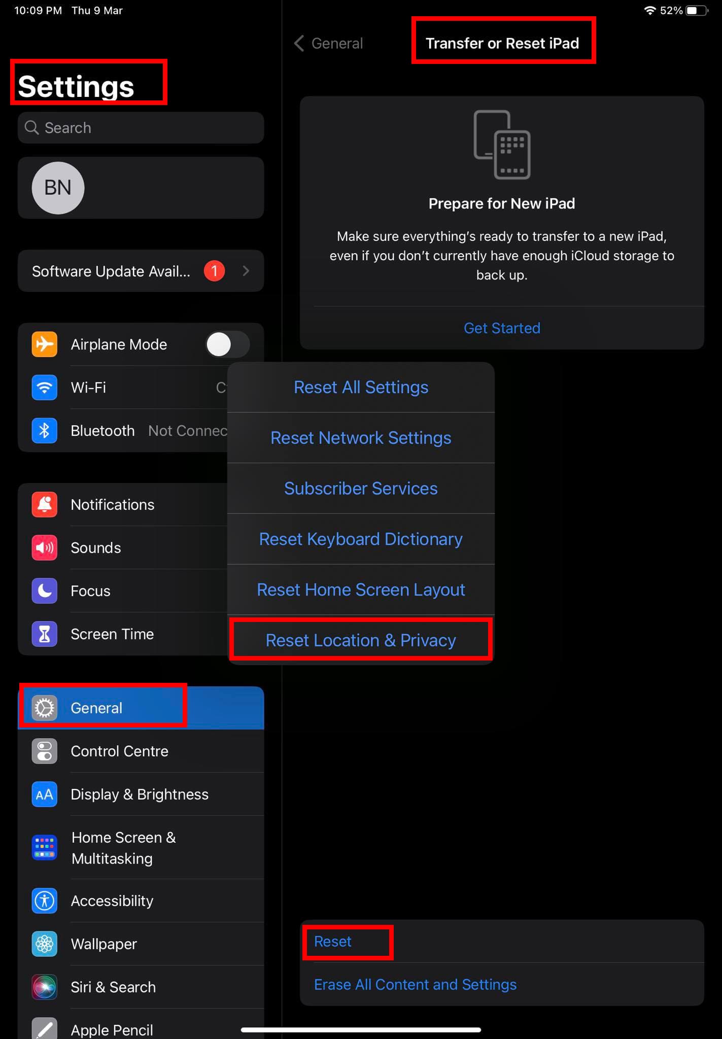 Discover how to reset Location & Privacy on iOS