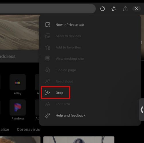 Drop for Edge on iPad