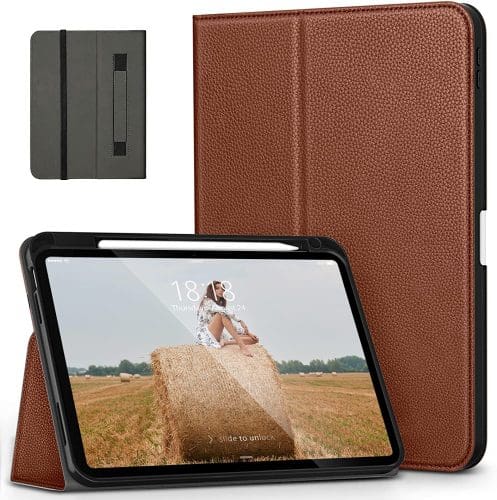 DTTO Folio Case for iPad 10th Gen Vegan Leather