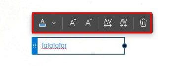Edge Text box Edge