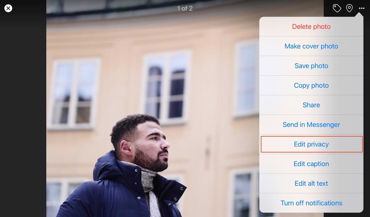 Edit Facebook Profile Picture Privacy