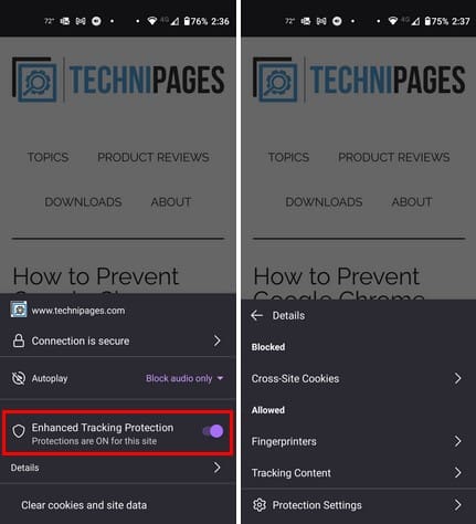 How to Enable Tracking Protection