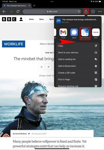 Extensions for Chrome on iPad using Safari Extensions on Chrome