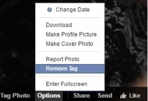 Facebook Remove Tag