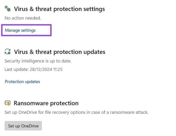 Fix 5. Adjust Your Security Settings 3