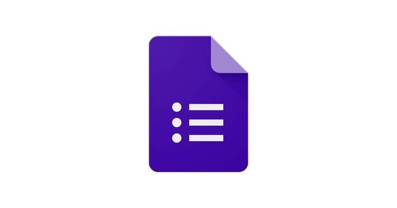 Google Forms Header