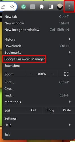 Save Passwords on Google Chrome