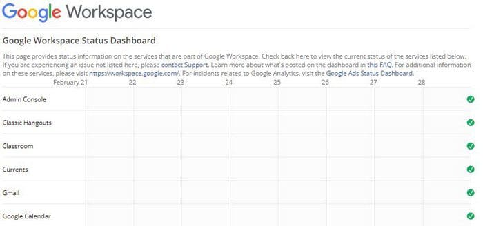 Google Workspaces