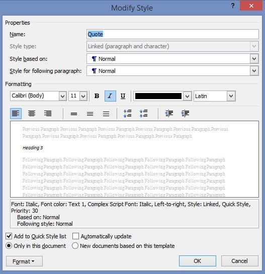 How to Access and Use Style Sets in Microsoft Word 5