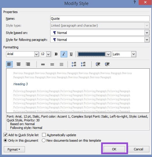 How to Access and Use Style Sets in Microsoft Word 6
