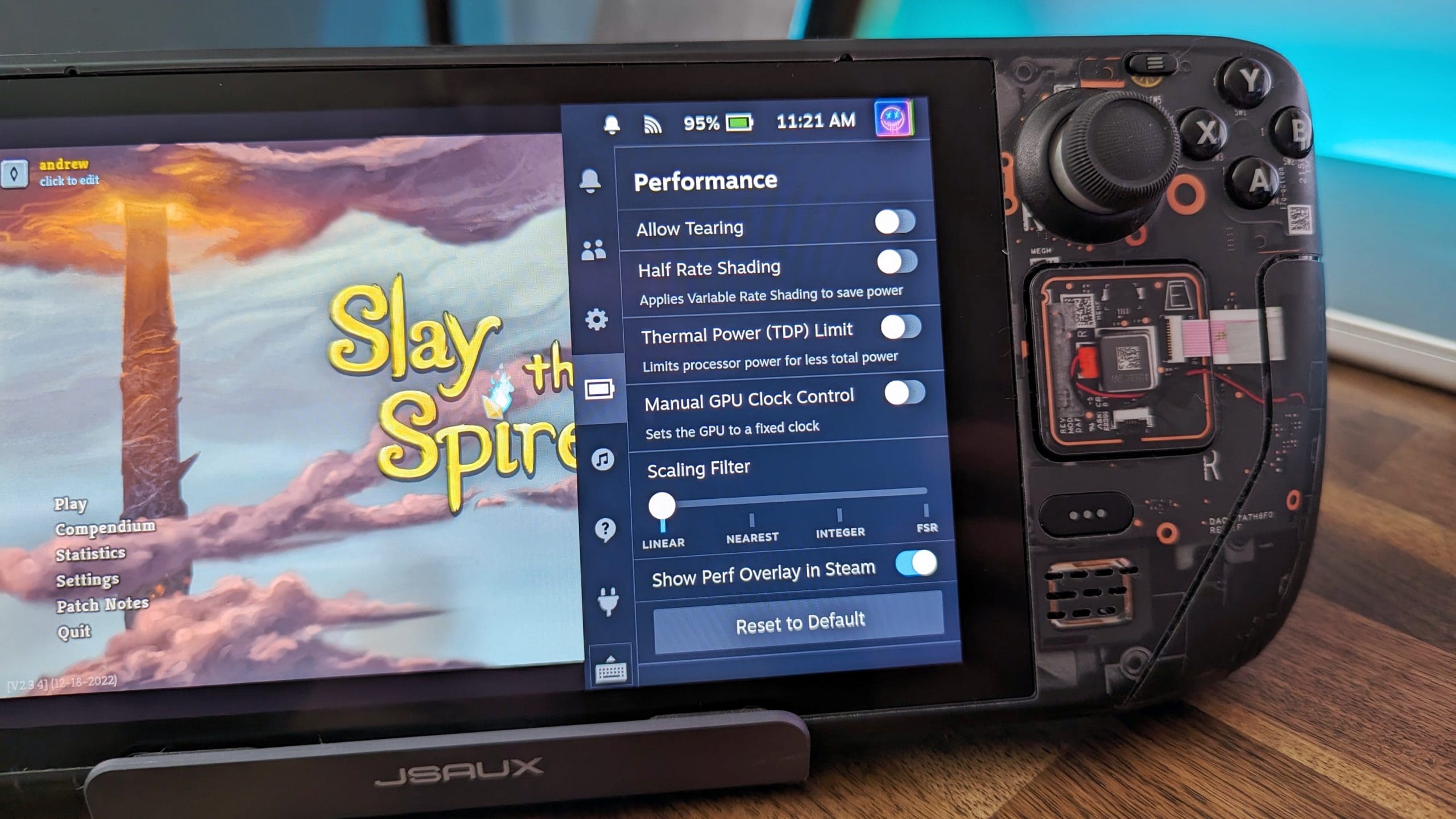 How to Change Graphics Settings on Steam Deck