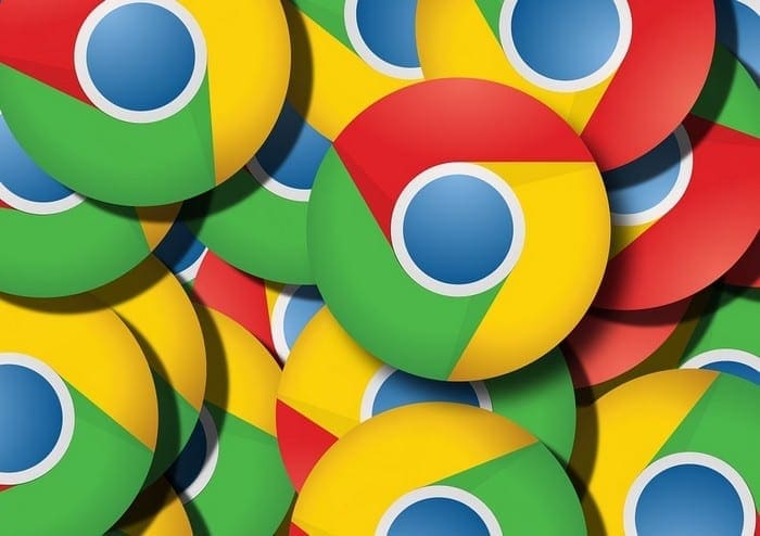 Google Chrome Logo Header