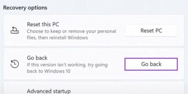 How to Return to a Previous Windows Version After the Windows 11 24H2 Update 3