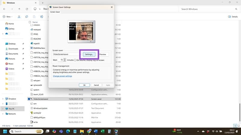 How to Set a Video as Your Screen Saver 10