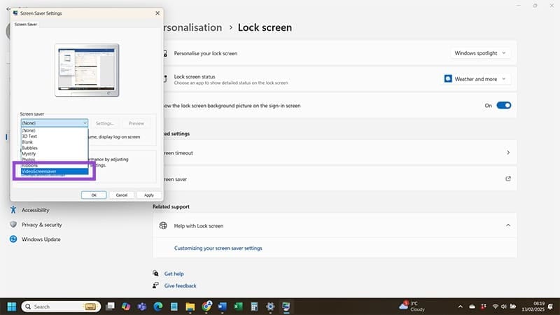 How to Set a Video as Your Screen Saver 15