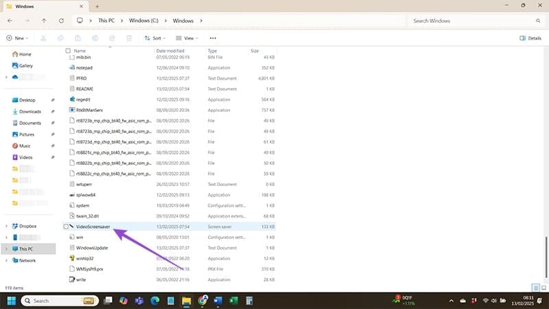 How to Set a Video as Your Screen Saver 9