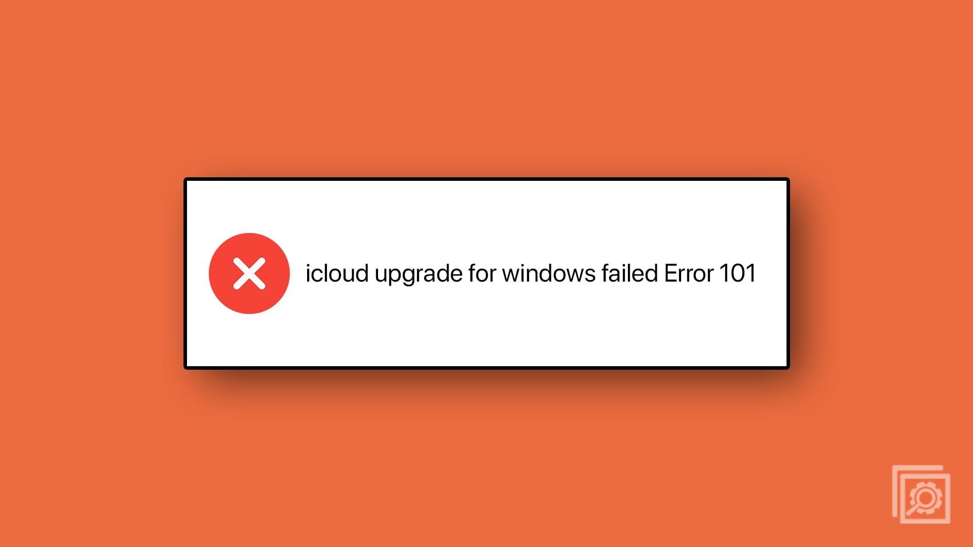 iCloud Upgrade Failed Header