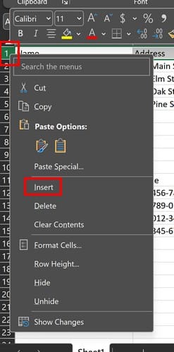 Swap Columns in Excel