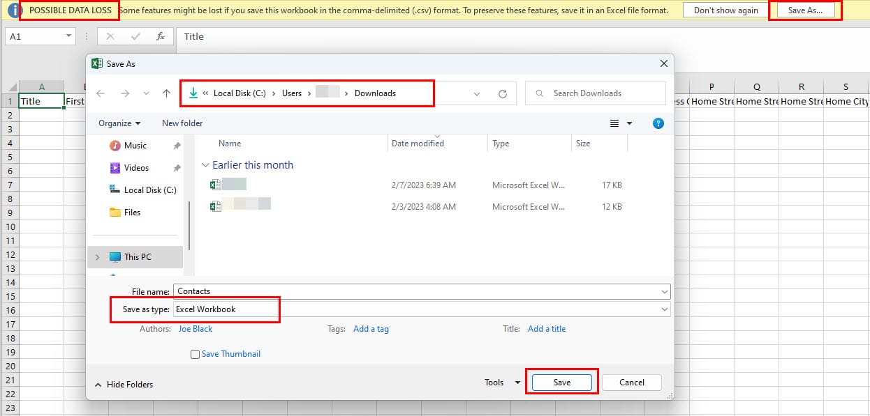 Learn How to Export Outlook Contacts to Excel on PC App