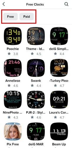 List of free and paid Fitbit apps
