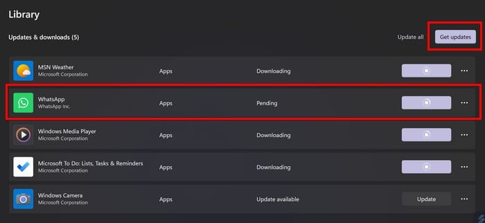 Microsoft Store WhatsApp Updates