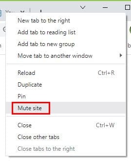 Mute Site Chrome