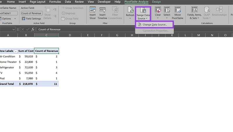 My Pivot Table Isnt Working 4