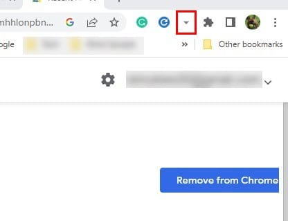 Recent History Chrome extension