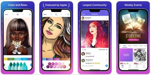 Recolor iOS Coloring Apps