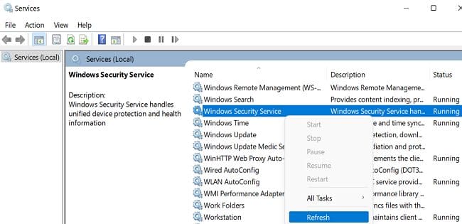 Refresh-Windows-Security-Service
