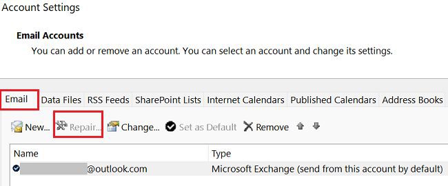 repair-outlook-profile