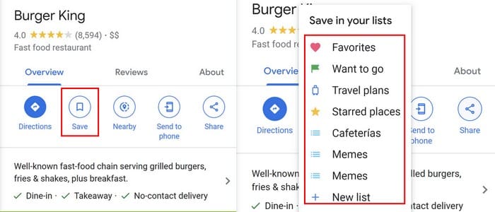 Save Google Maps Route on computer