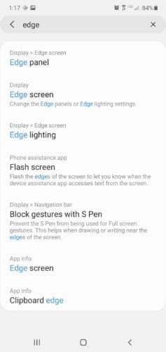 edge lighting