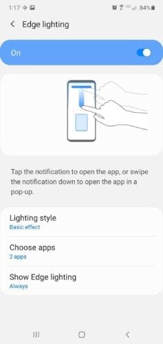 edge lighting