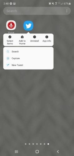 uninstall app