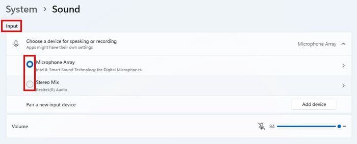 Sound Settings Windows 11