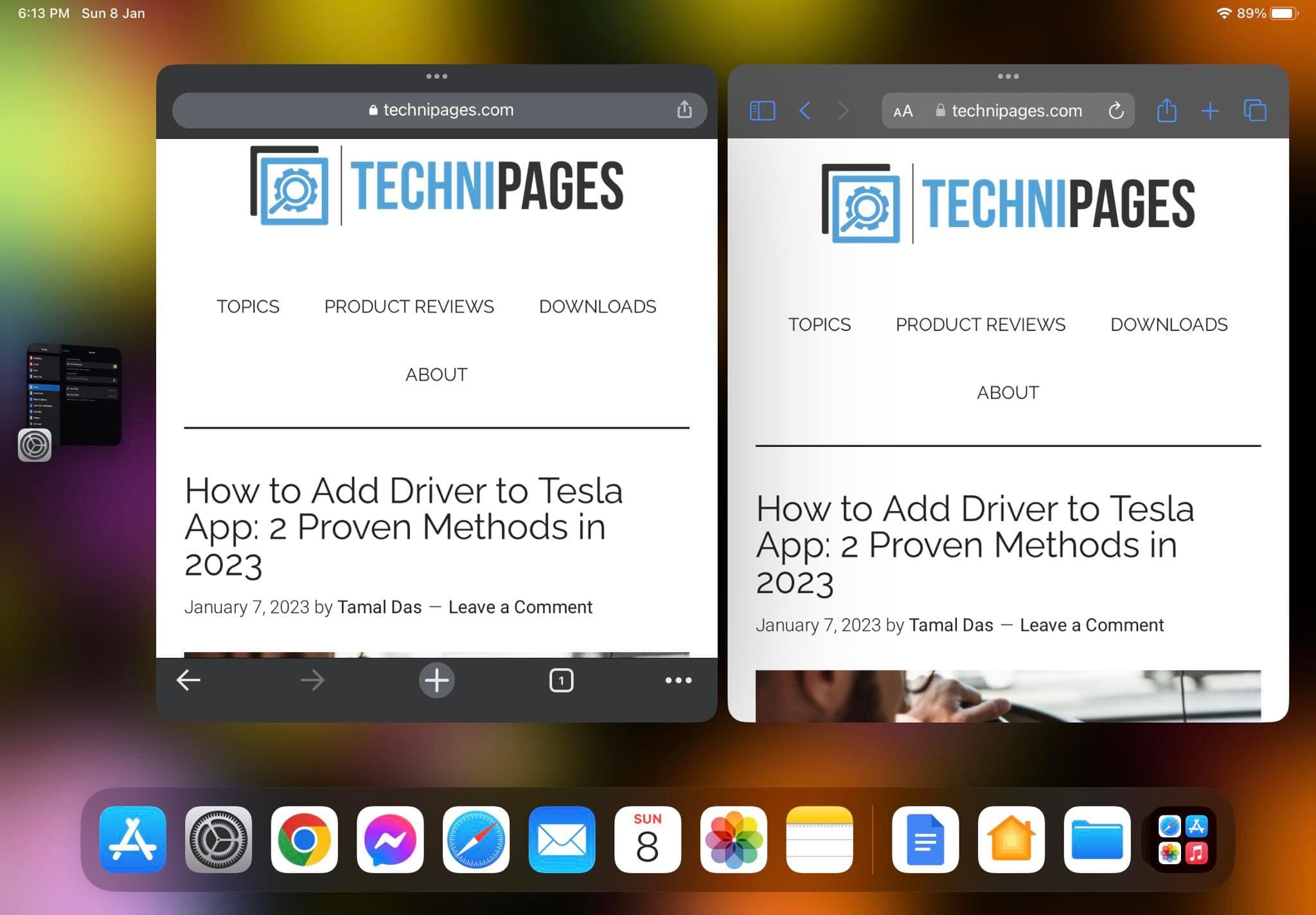 Stage Manager on iPad The Ultimate Tool for Multitasking on iPad