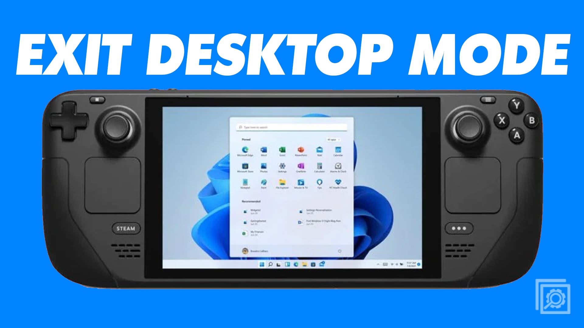 Steam Deck Exit Desktop Mode