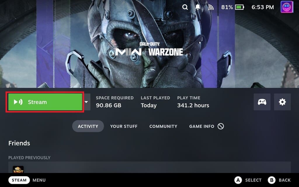 Steam Deck How to Remote Play From Your Computer (1)