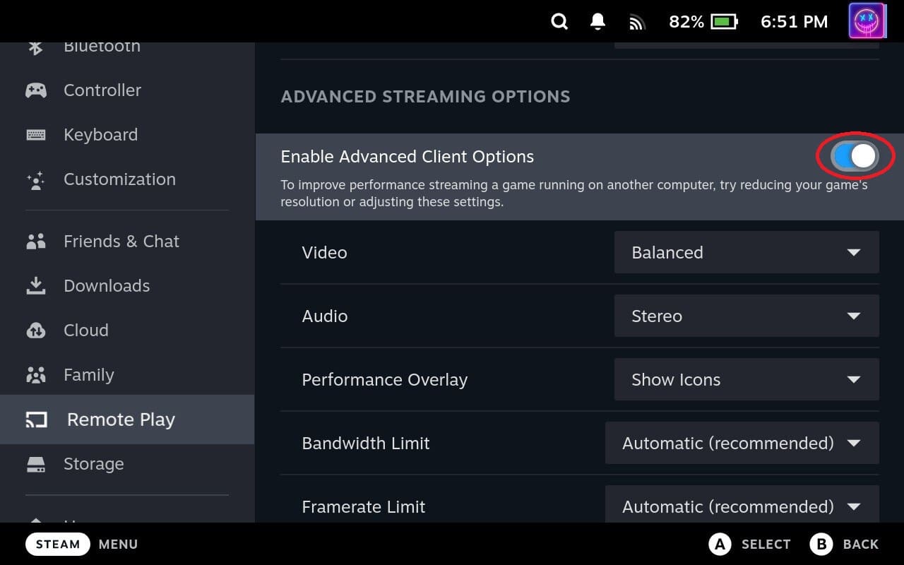 Steam Deck How to Remote Play From Your Computer (6)